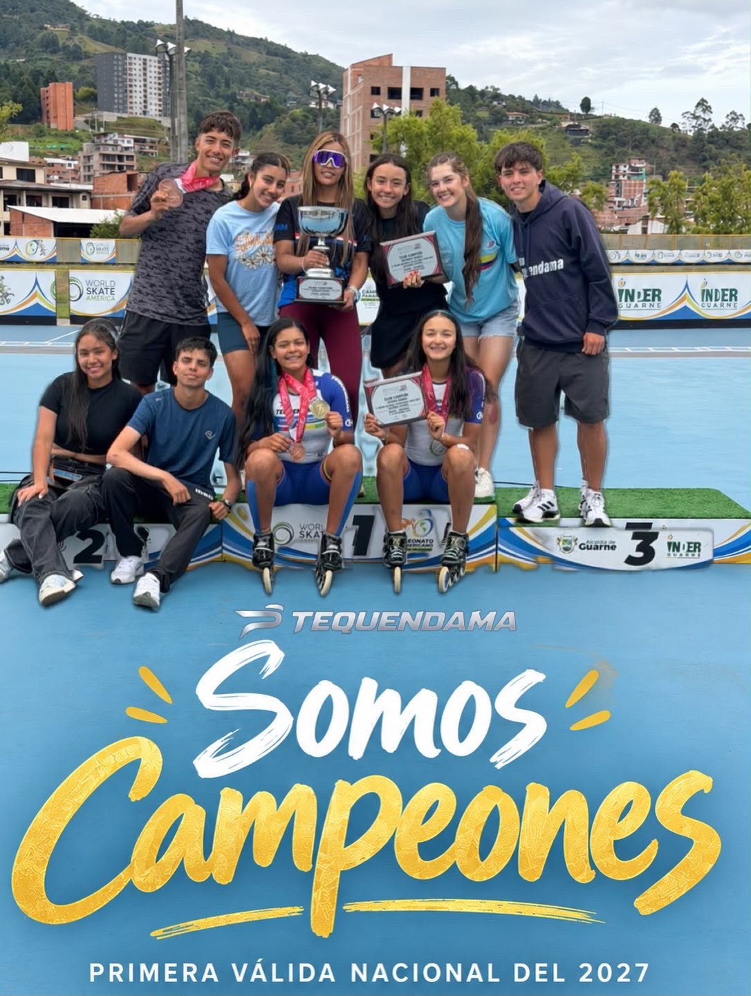 SOMOS CAMPEONES DE LA PRIMER VÁLIDA NACIONAL EN MAYORES!
